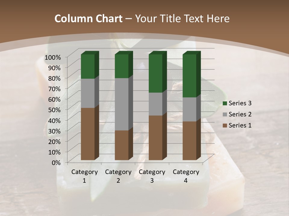 Cosmetics Care Leaves PowerPoint Template