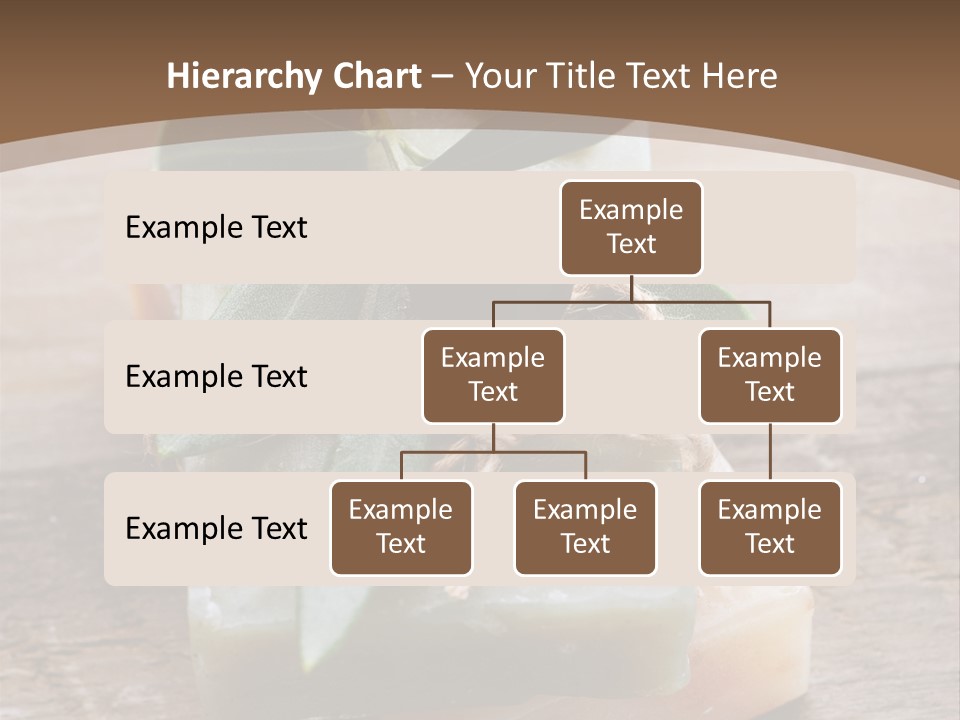 Cosmetics Care Leaves PowerPoint Template