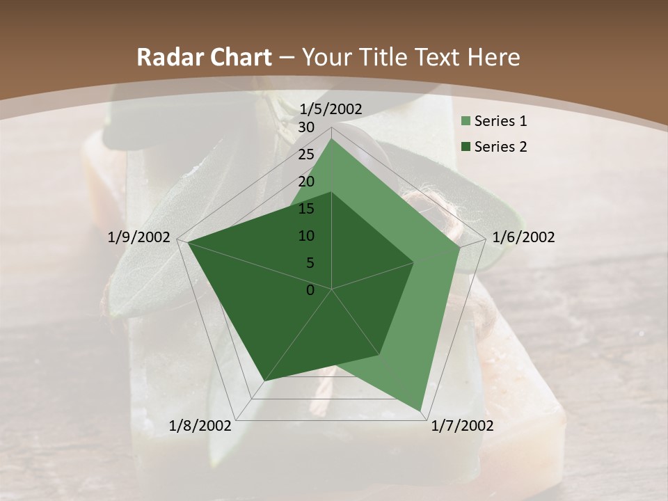 Cosmetics Care Leaves PowerPoint Template