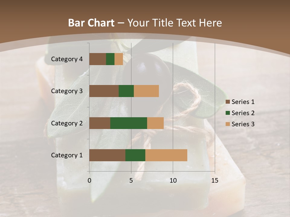 Cosmetics Care Leaves PowerPoint Template