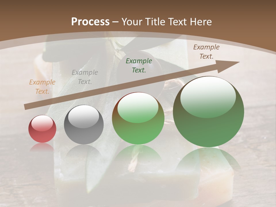 Cosmetics Care Leaves PowerPoint Template