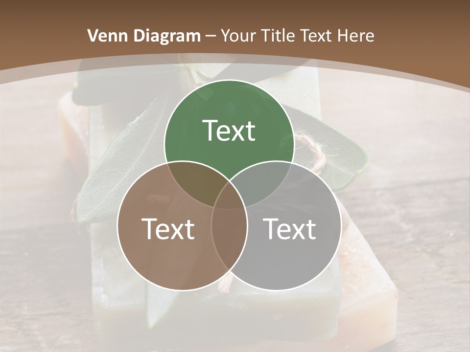 Cosmetics Care Leaves PowerPoint Template