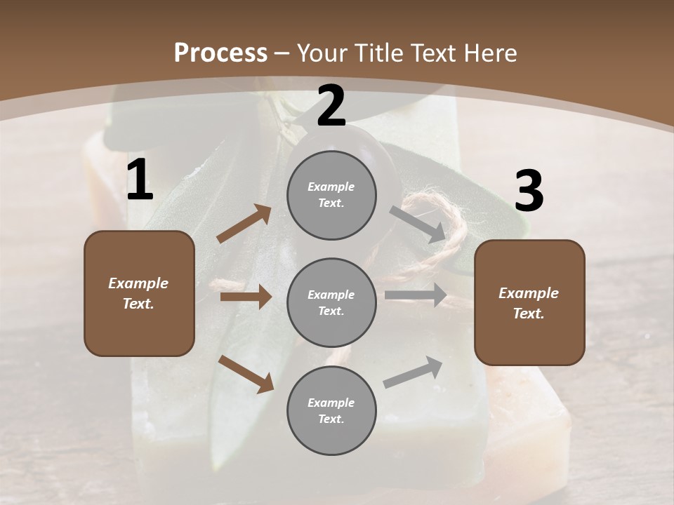 Cosmetics Care Leaves PowerPoint Template