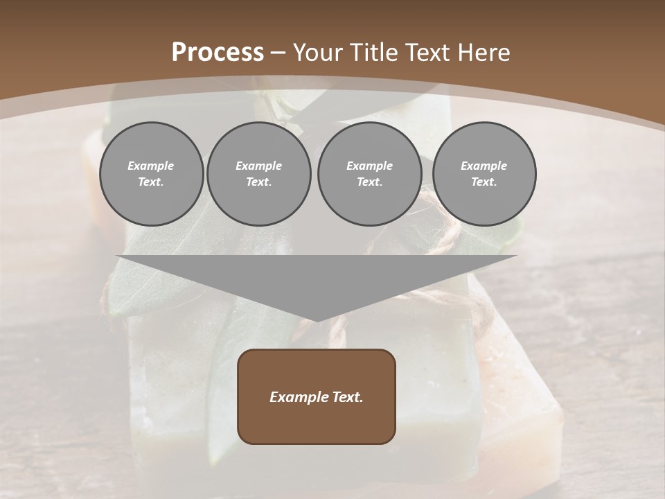 Cosmetics Care Leaves PowerPoint Template