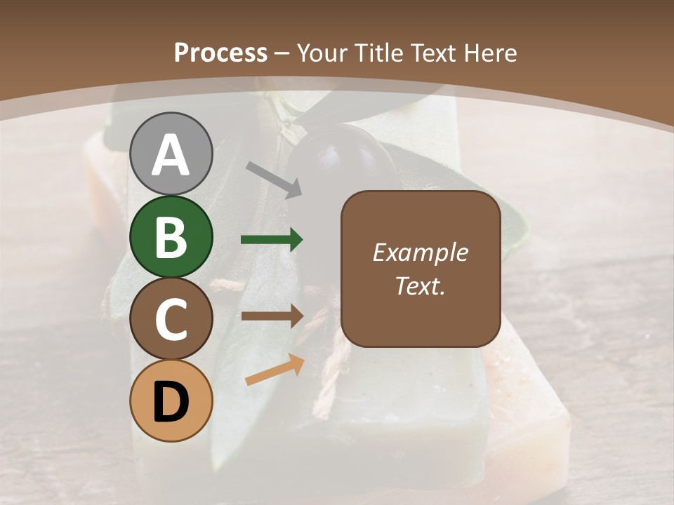 Cosmetics Care Leaves PowerPoint Template