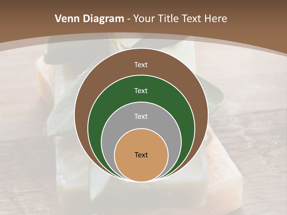 Cosmetics Care Leaves PowerPoint Template