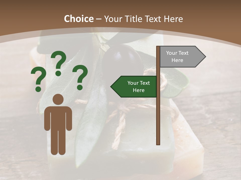 Cosmetics Care Leaves PowerPoint Template