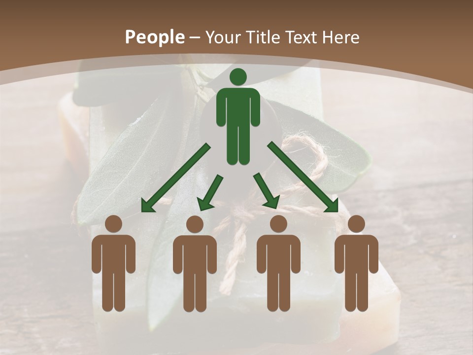 Cosmetics Care Leaves PowerPoint Template