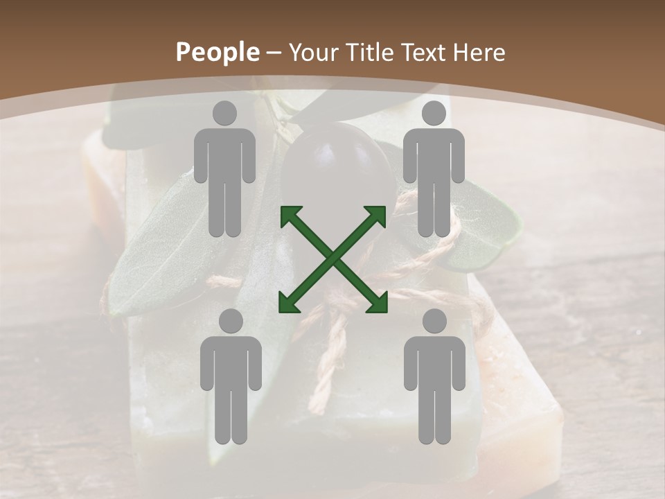 Cosmetics Care Leaves PowerPoint Template