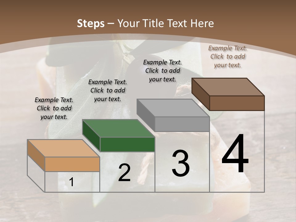 Cosmetics Care Leaves PowerPoint Template