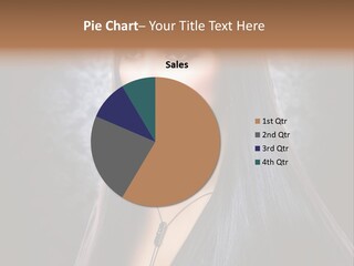 Stroking Perfect Female PowerPoint Template