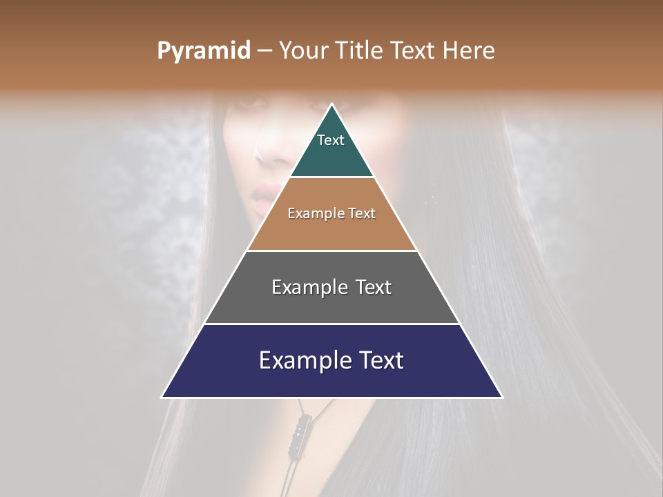 Stroking Perfect Female PowerPoint Template