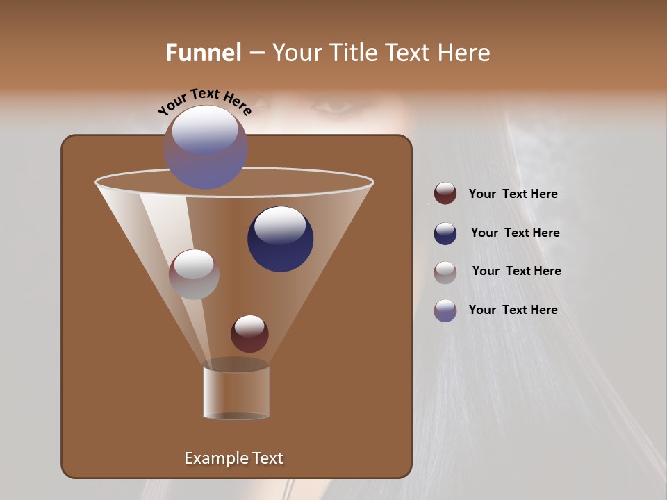 Stroking Perfect Female PowerPoint Template