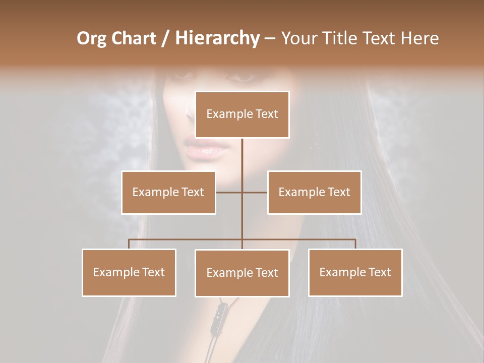 Stroking Perfect Female PowerPoint Template