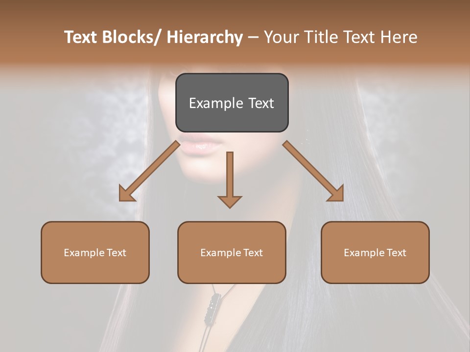 Stroking Perfect Female PowerPoint Template