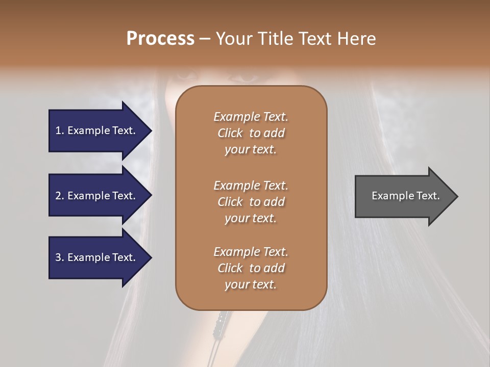 Stroking Perfect Female PowerPoint Template