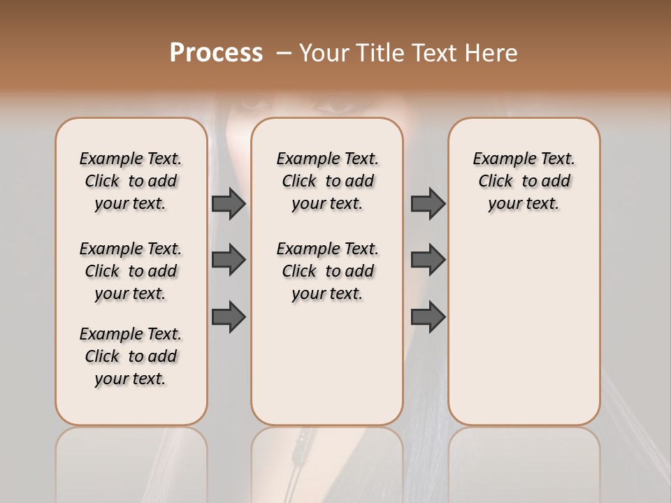 Stroking Perfect Female PowerPoint Template