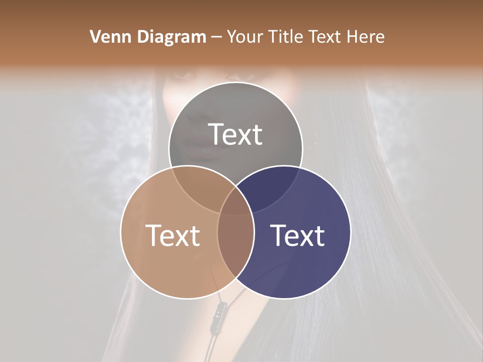 Stroking Perfect Female PowerPoint Template