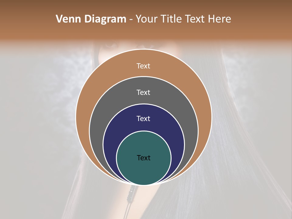 Stroking Perfect Female PowerPoint Template