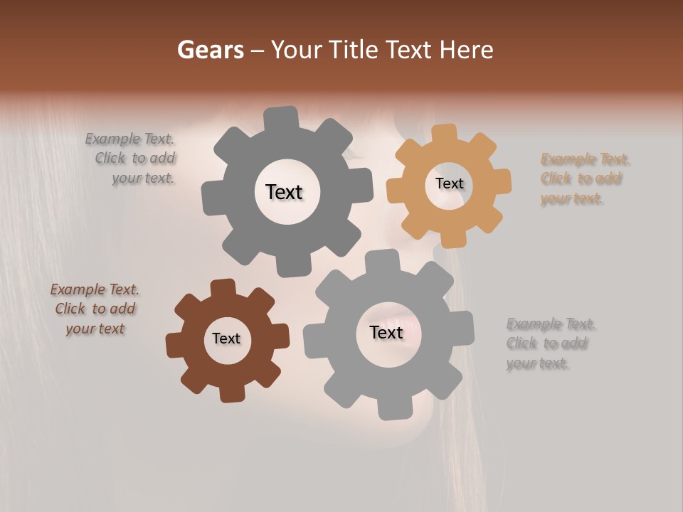 Perfect Lipstick Eyelashes PowerPoint Template