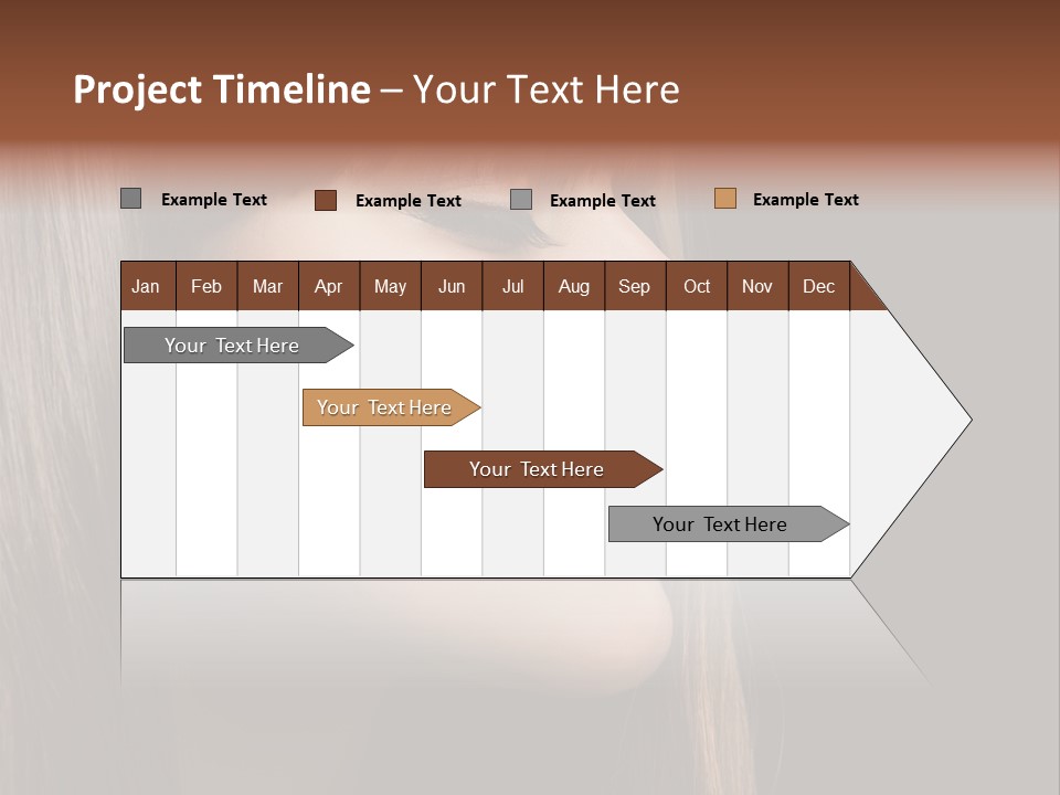 Perfect Lipstick Eyelashes PowerPoint Template