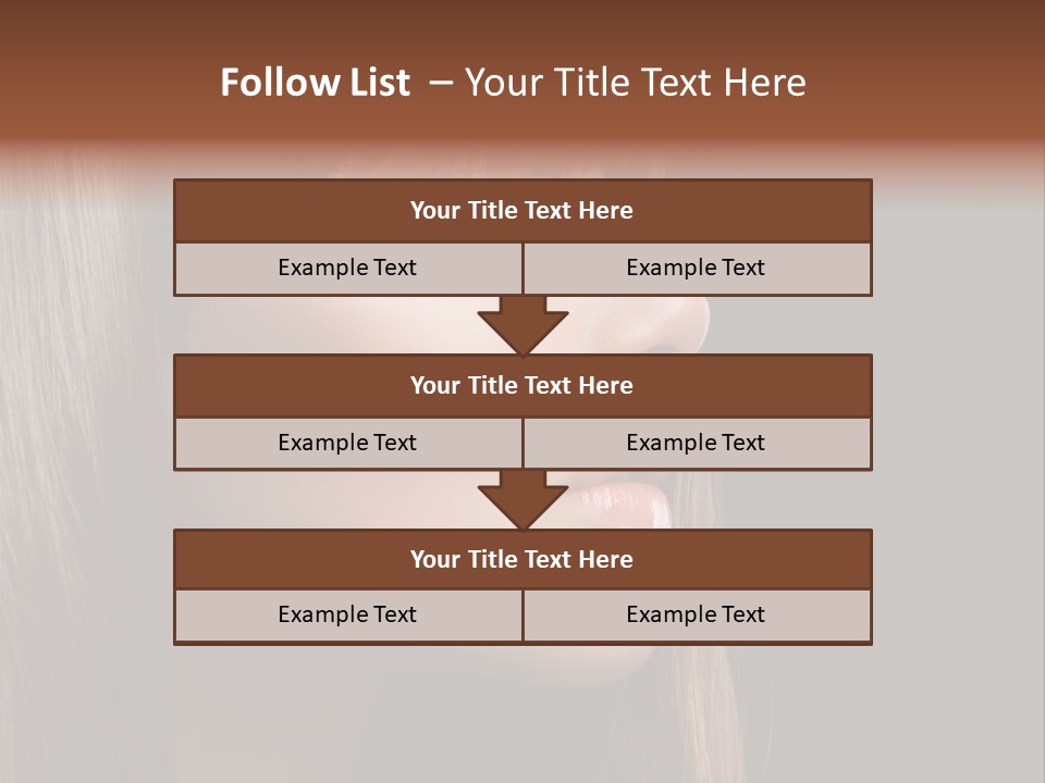 Perfect Lipstick Eyelashes PowerPoint Template