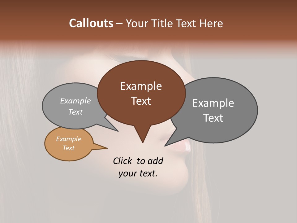 Perfect Lipstick Eyelashes PowerPoint Template