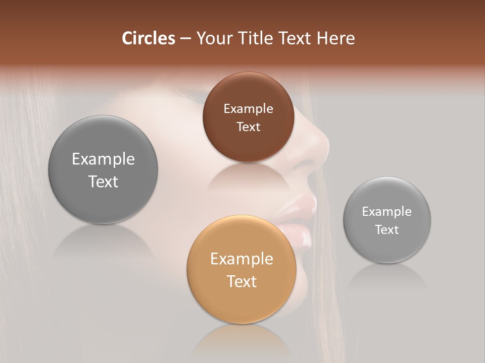 Perfect Lipstick Eyelashes PowerPoint Template