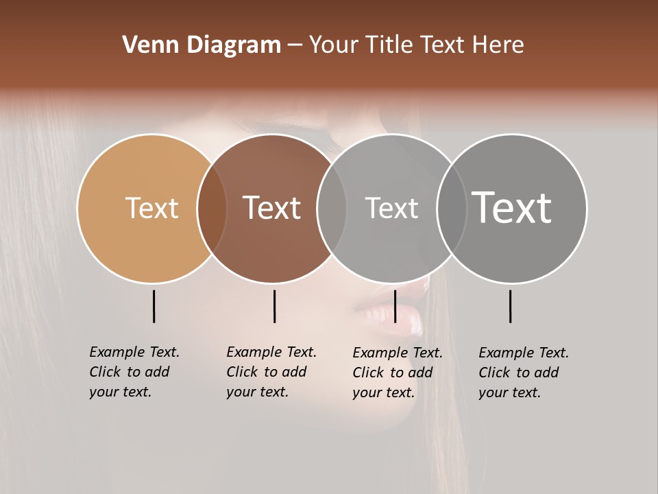 Perfect Lipstick Eyelashes PowerPoint Template