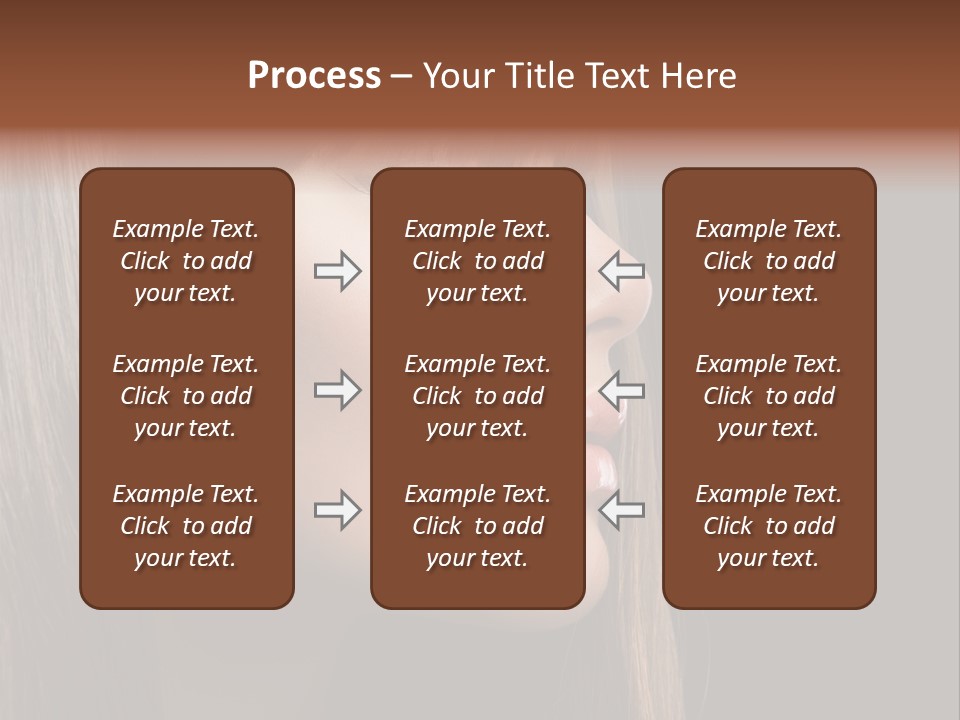 Perfect Lipstick Eyelashes PowerPoint Template