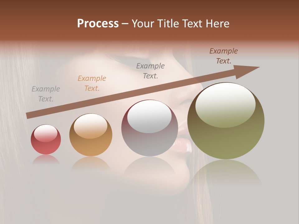 Perfect Lipstick Eyelashes PowerPoint Template