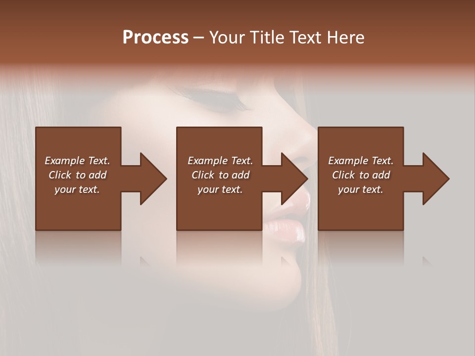 Perfect Lipstick Eyelashes PowerPoint Template