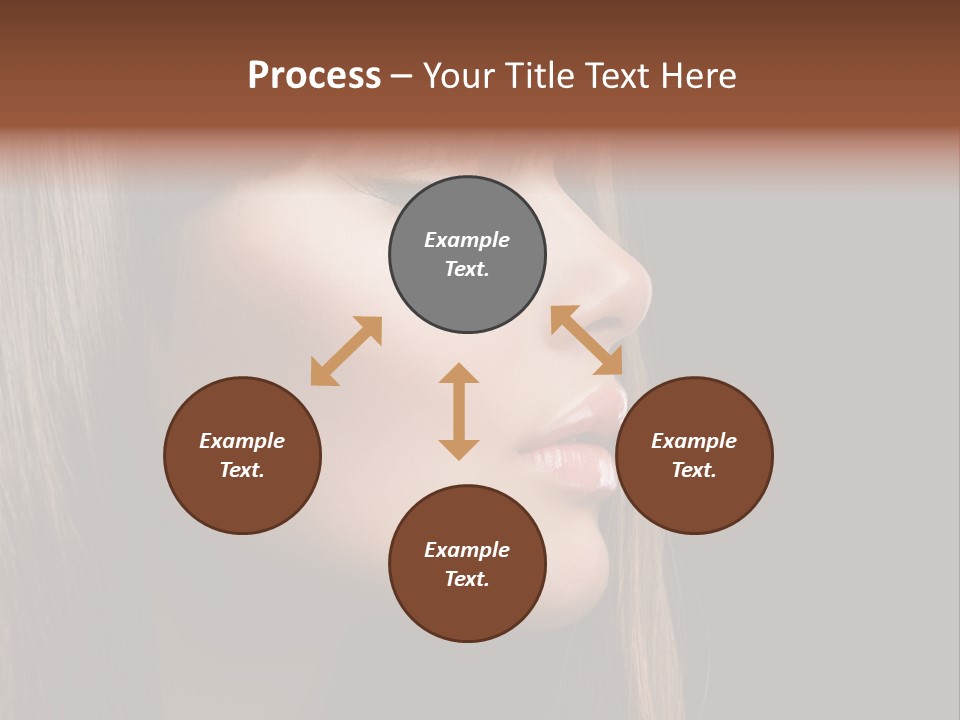 Perfect Lipstick Eyelashes PowerPoint Template