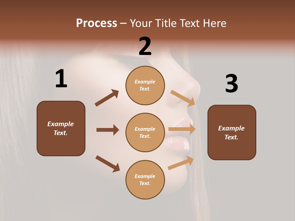 Perfect Lipstick Eyelashes PowerPoint Template