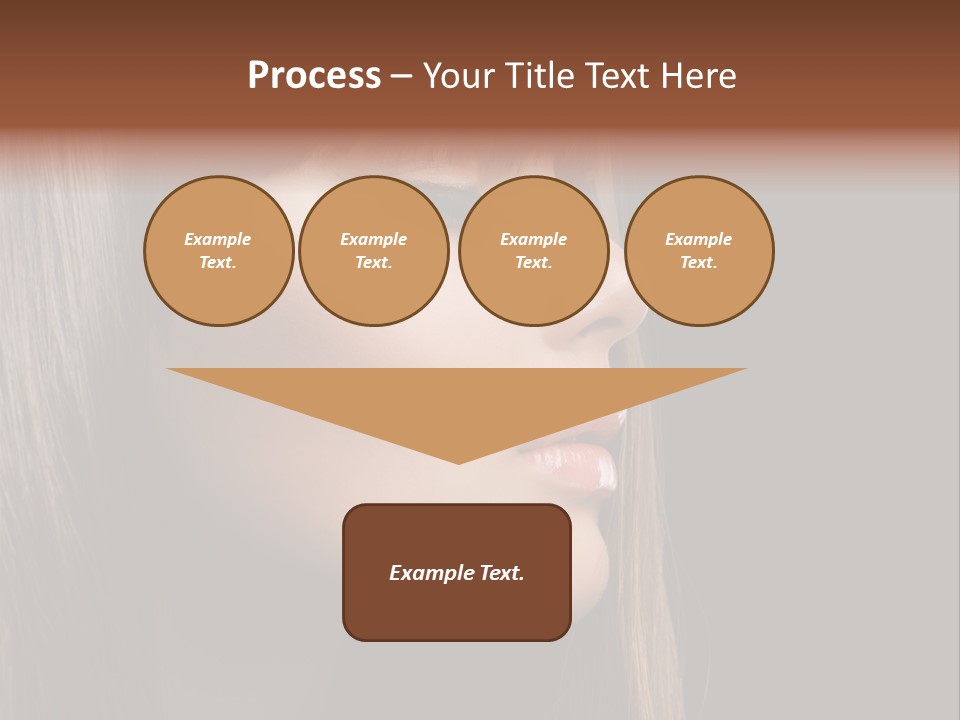 Perfect Lipstick Eyelashes PowerPoint Template