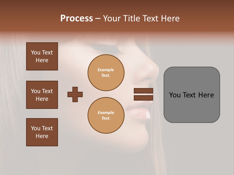 Perfect Lipstick Eyelashes PowerPoint Template