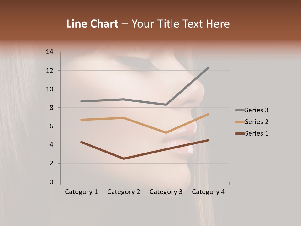 Perfect Lipstick Eyelashes PowerPoint Template