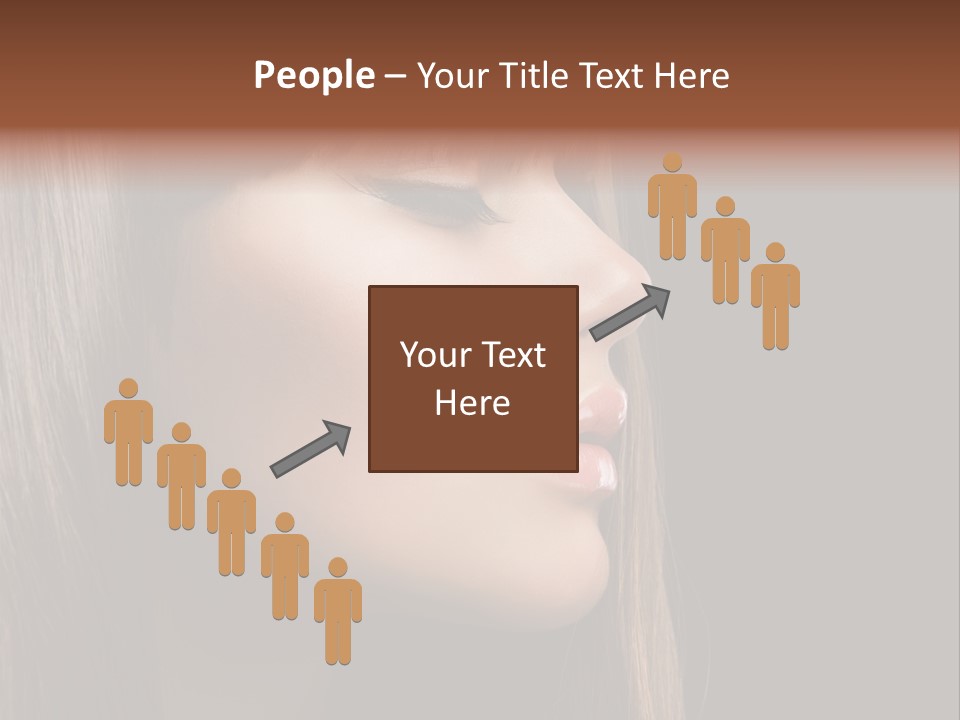 Perfect Lipstick Eyelashes PowerPoint Template