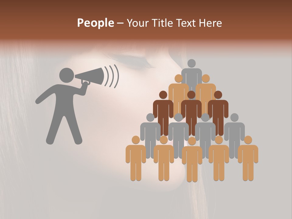 Perfect Lipstick Eyelashes PowerPoint Template