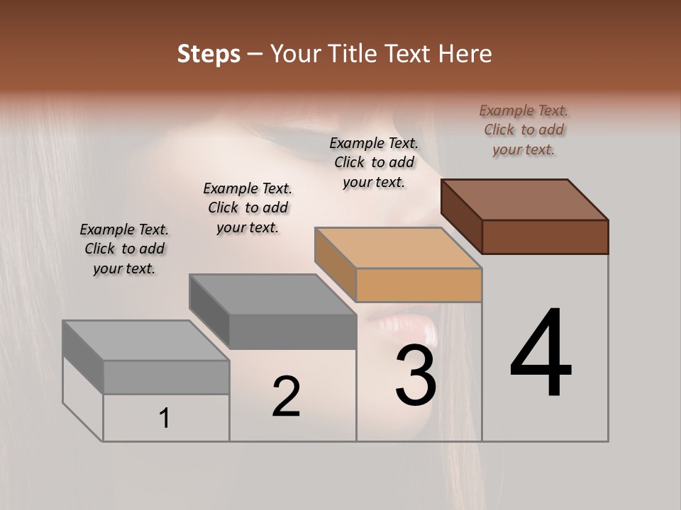 Perfect Lipstick Eyelashes PowerPoint Template