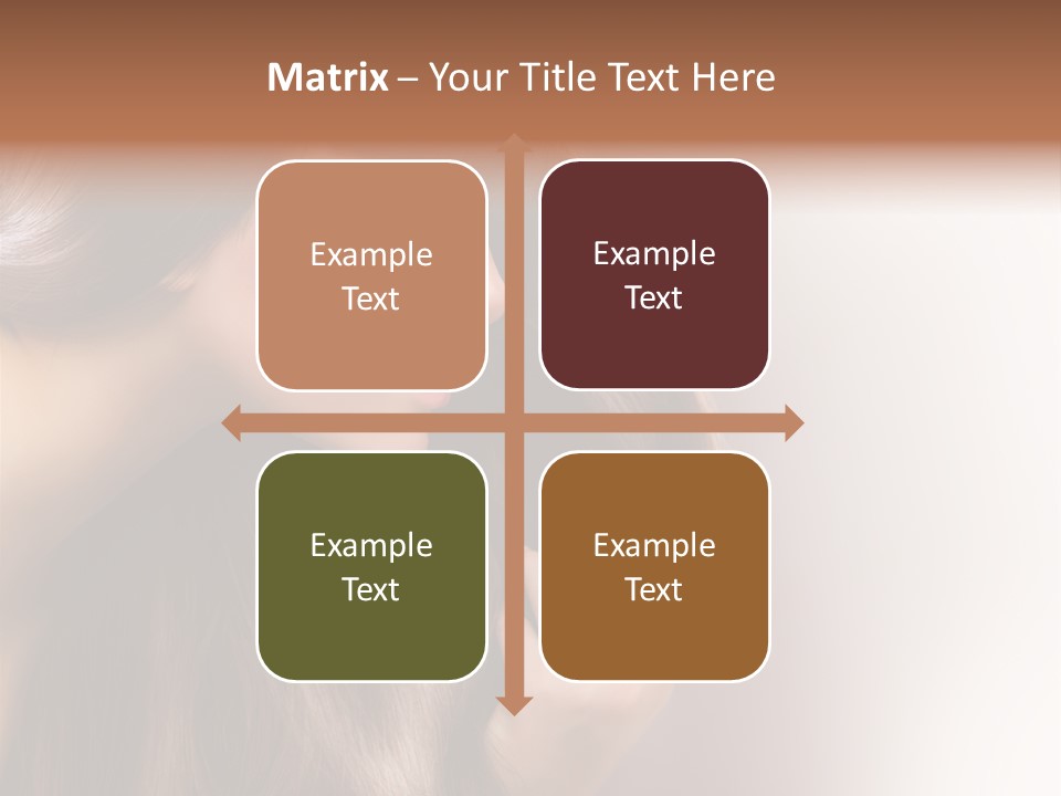 Haircut Fringe Salon PowerPoint Template