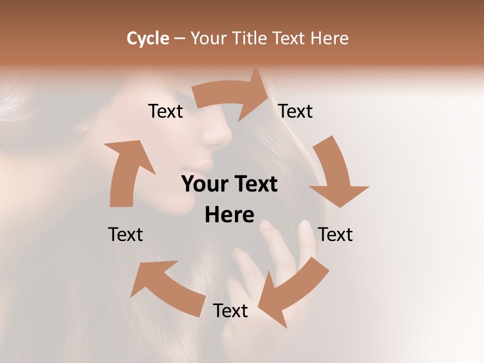 Haircut Fringe Salon PowerPoint Template