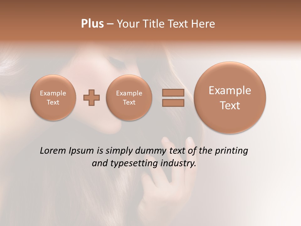 Haircut Fringe Salon PowerPoint Template