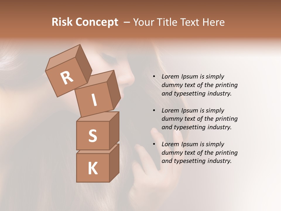 Haircut Fringe Salon PowerPoint Template