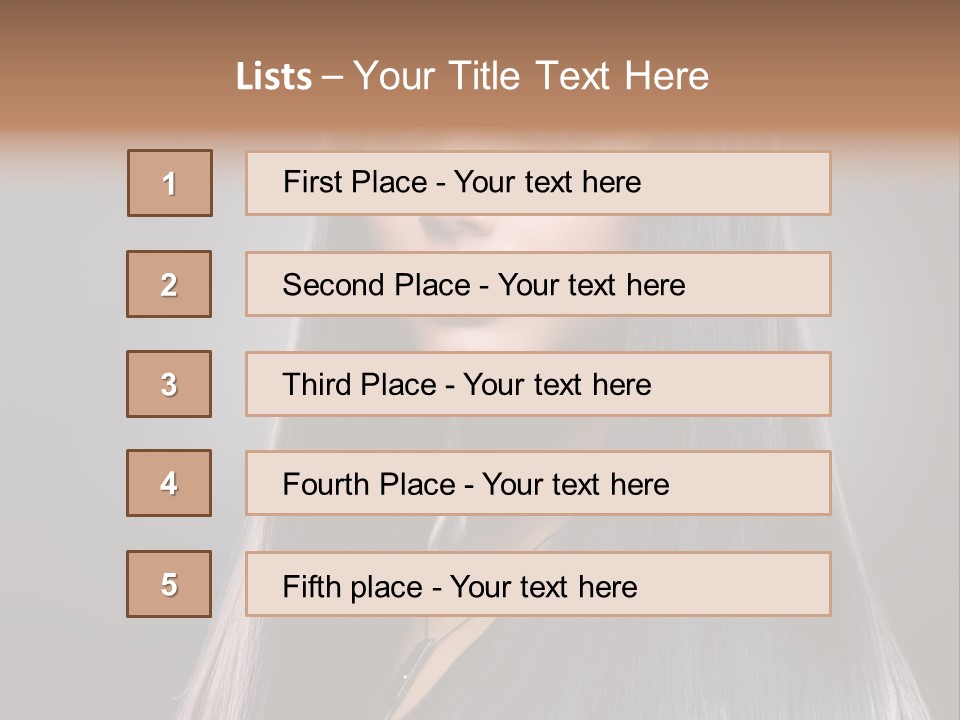 Perfect Make Up Pure PowerPoint Template