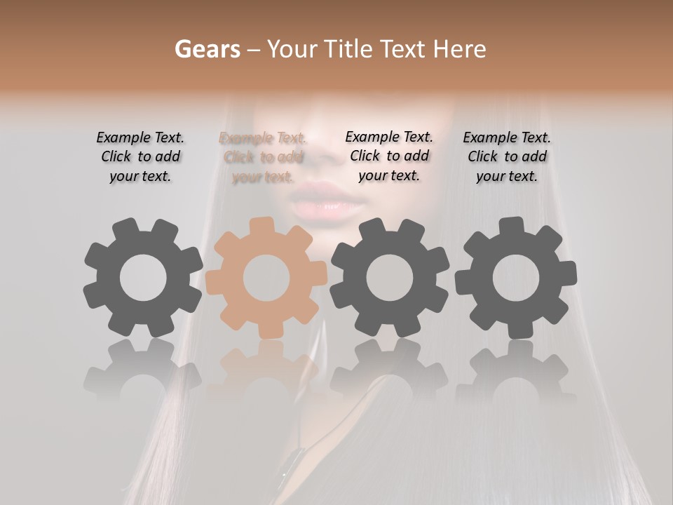 Perfect Make Up Pure PowerPoint Template