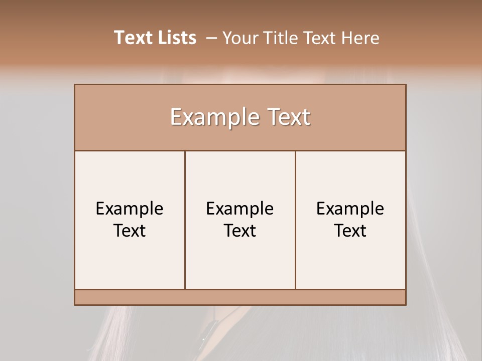 Perfect Make Up Pure PowerPoint Template