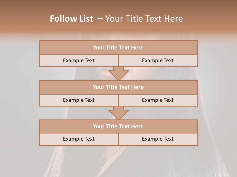 Perfect Make Up Pure PowerPoint Template