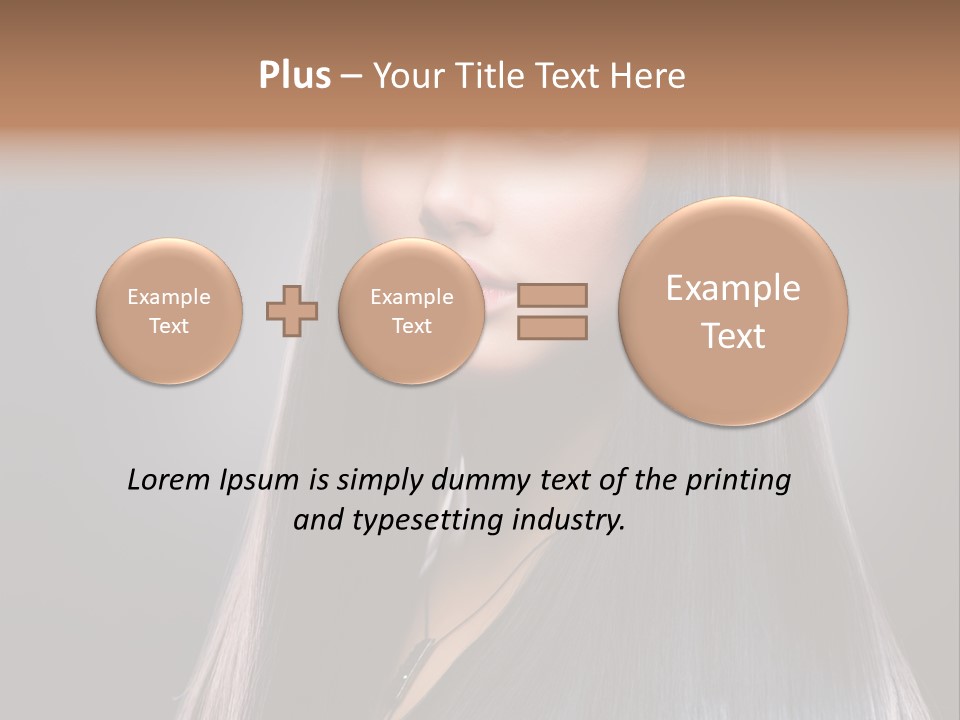 Perfect Make Up Pure PowerPoint Template