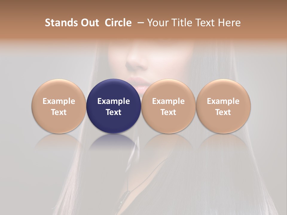 Perfect Make Up Pure PowerPoint Template